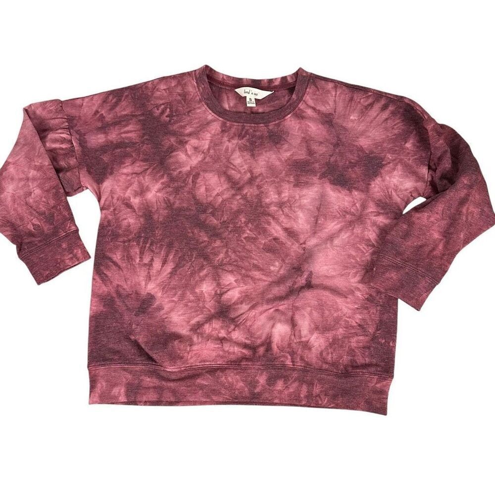 Land & Sea Tye Dye Lightweight Sweatshirt size Small